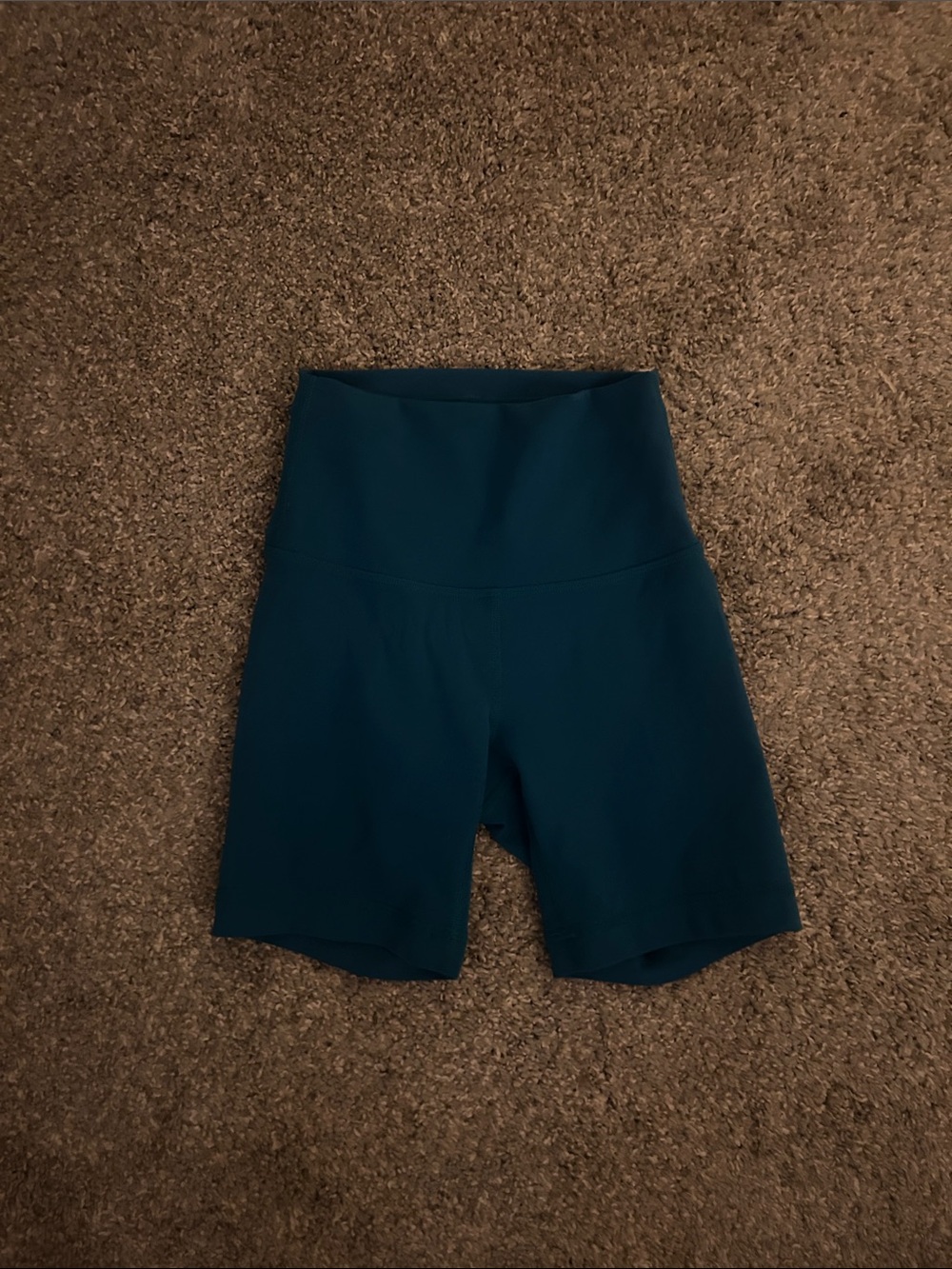 lululemon athletica High-Waist Teal Bike Shorts